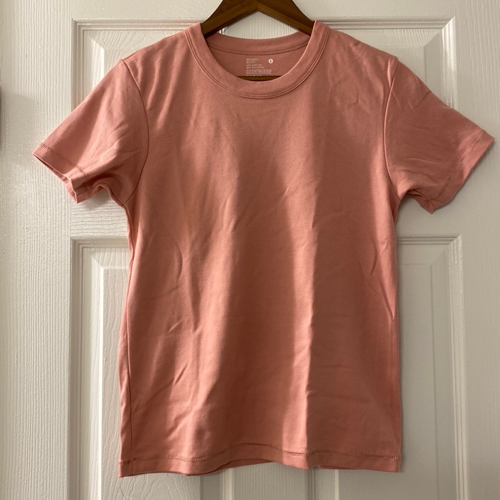 Pink Cotton T-Shirt | Size Small